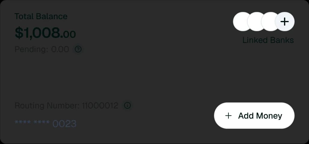 Step 1: Unlock your Xuno Virtual Account