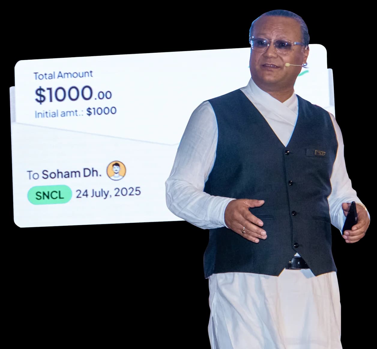 Portrait of Bal Krishna Joshi